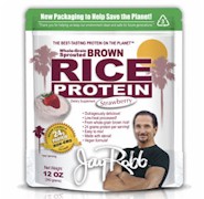 Jay Robb's Strawberry Sprouted Brown Rice Protein Powder